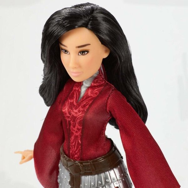 Disney Mulan Modepuppe mit Rüstung, Hose und Schuhen – Spiel für Kinder ab 3 Jahren
