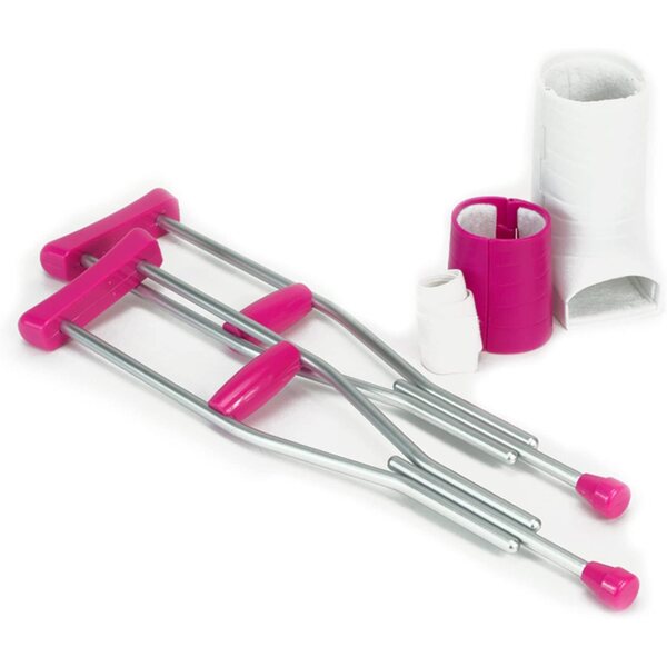 Accessori Gesso e Stampelle per Bambole 18" Sophias by Teamson Kids