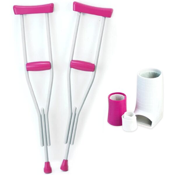 Accessori Gesso e Stampelle per Bambole 18" Sophias by Teamson Kids