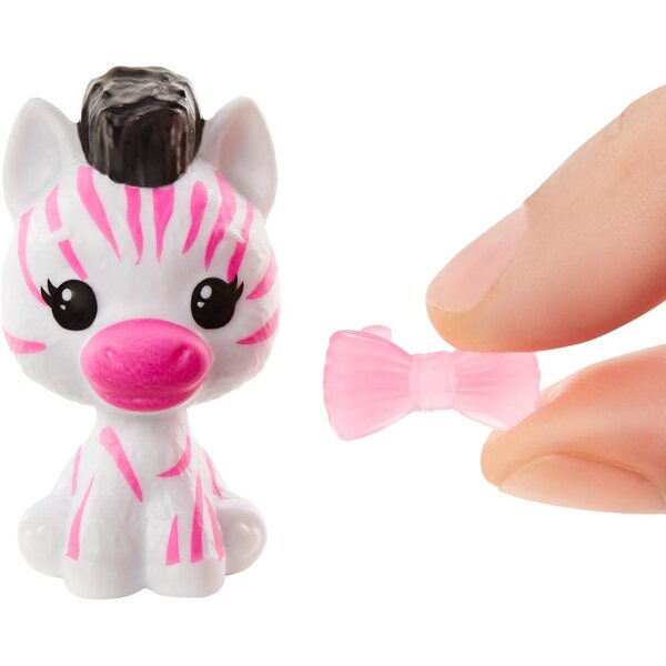 Barbie Color Reveal Tiere Mono Mix mit 5 Überraschungen – Spiel für Kinder ab 3 Jahren