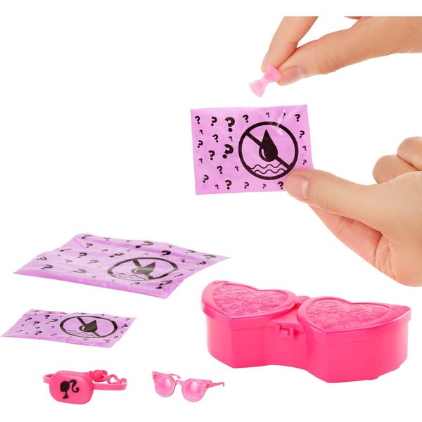 Barbie Color Reveal Tiere Mono Mix mit 5 Überraschungen – Spiel für Kinder ab 3 Jahren