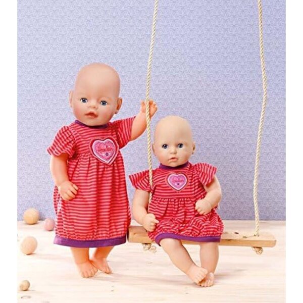 Dolly Moda Schlafkleid 38-46 cm per Pupazzi BABY born e Baby Annabell