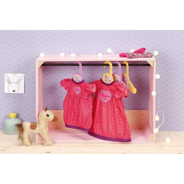 Dolly Moda Schlafkleid 38-46 cm per Pupazzi BABY born e Baby Annabell