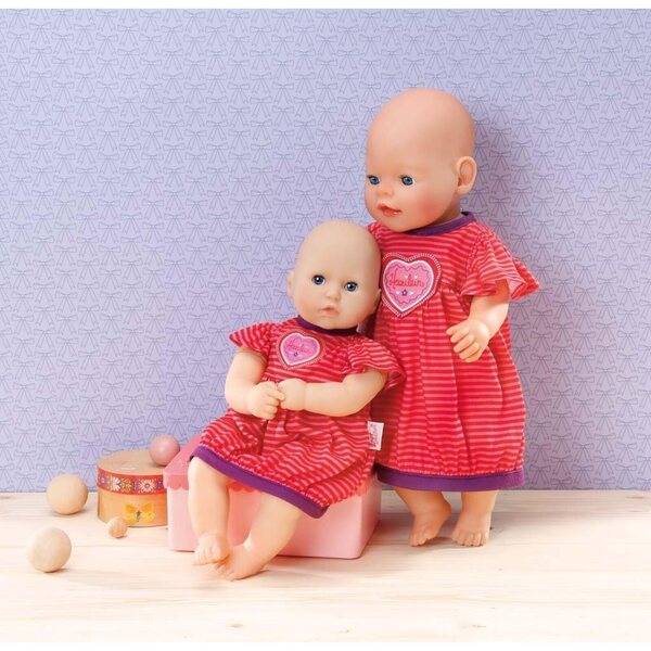 Dolly Moda Schlafkleid 38-46 cm per Pupazzi BABY born e Baby Annabell