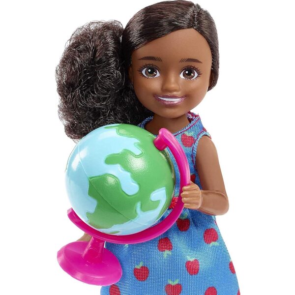 Barbie Chelsea Lehrerin mit Traumkleid und bunten Accessoires für Kinder
