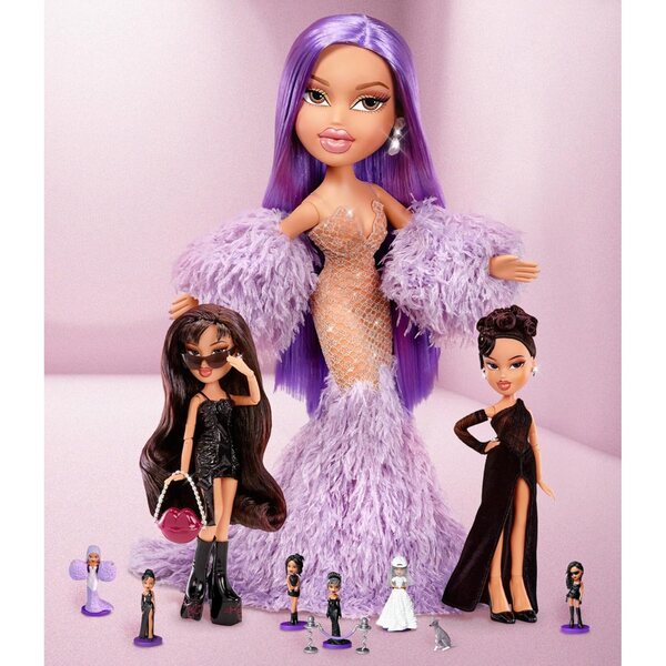 Bratz x Kylie Jenner Fashion Poupée 61 cm mit exklusivem Kleid und Accessoires