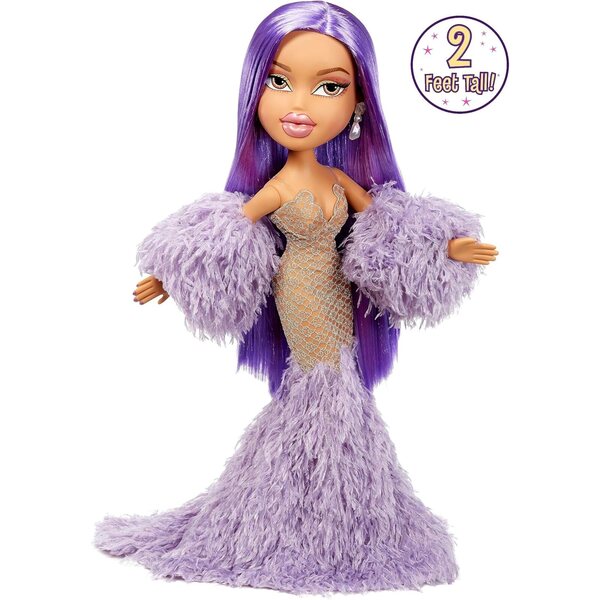 Bratz x Kylie Jenner Fashion Poupée 61 cm mit exklusivem Kleid und Accessoires