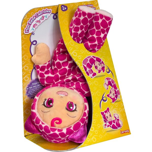 Lansay Lappenpuppe in Stoff, kleurrijk, 22 cm - Knuffel voor kinderen +2 jaar