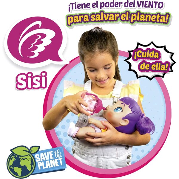 Supersüße Sisi-Puppen mit Lichtern, Geräuschen, Zubehör und Wendekleidung für Kinder
