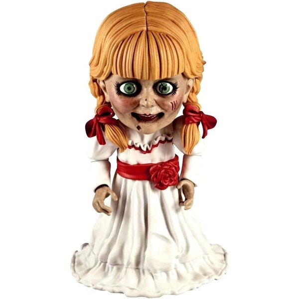 Mezco Toys Designer Series Annabelle-Puppe – 6-Zoll-bewegliche Horrorpuppe