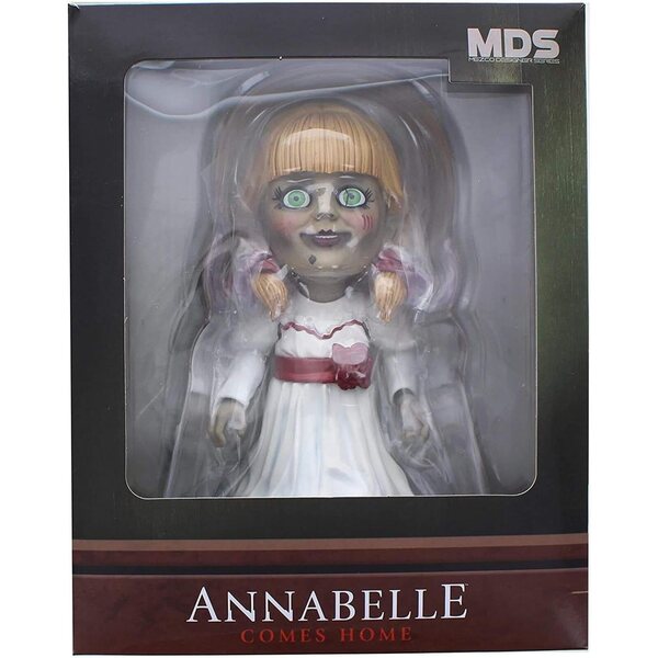 Mezco Toys Designer Series Annabelle-Puppe – 6-Zoll-bewegliche Horrorpuppe