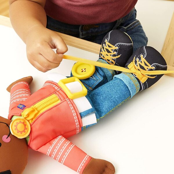 Playskool Dressy Kids Emballé en tissu avec des activités pour les enfants âgés de 2 ans et plus