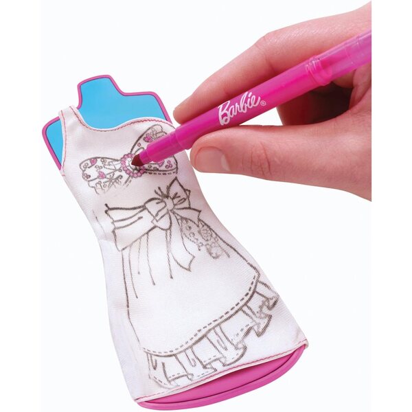 Barbie Glam Mode-Designer con Accessori per Creare Vestiti Unici - Mattel