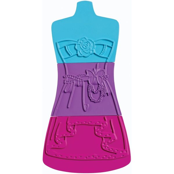 Barbie Glam Mode-Designer con Accessori per Creare Vestiti Unici - Mattel