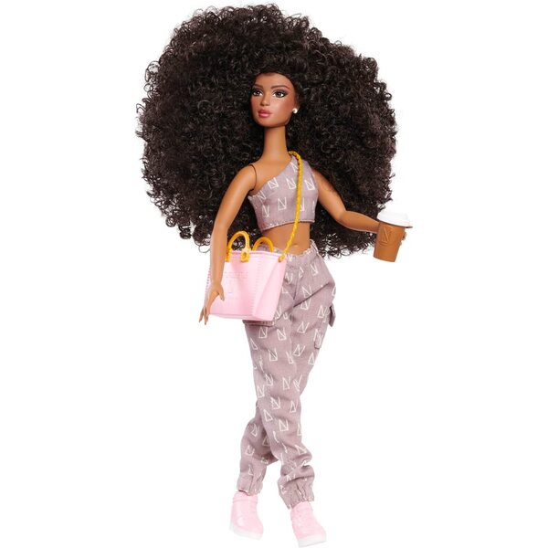 Naturalistas Coffee Casual Fashion Pack: Outfit e Accessori per Bambole 29,8 cm