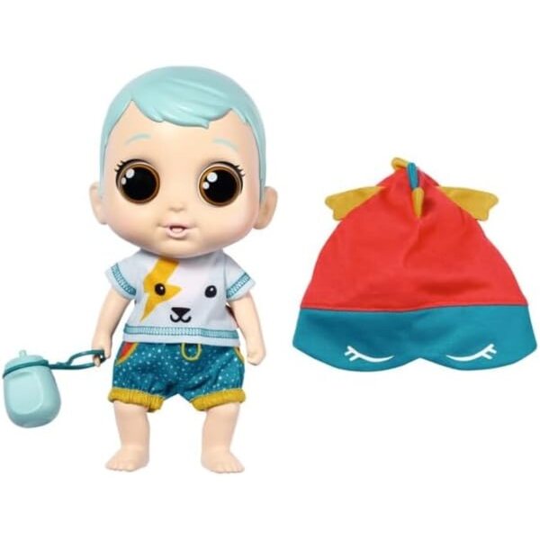 Chou Chou Baby Mika – 30 cm große Babypuppe mit realistischen Geräuschen und komplettem Zubehör