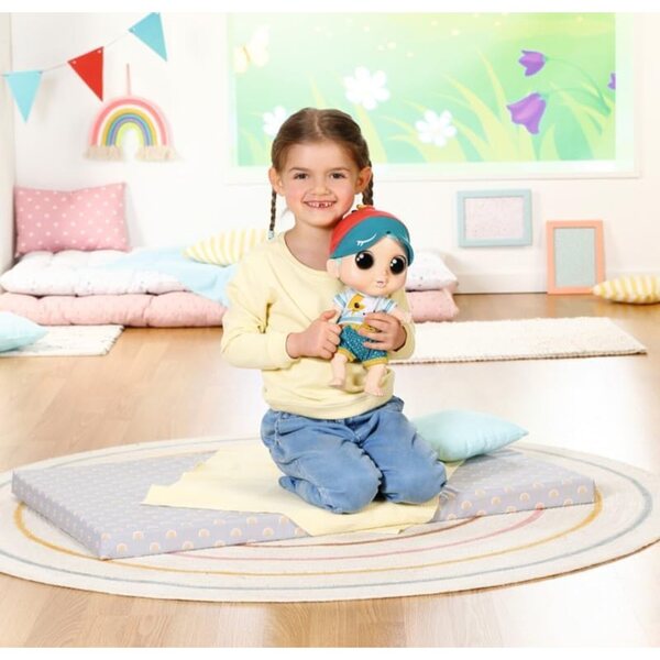 Chou Chou Baby Mika – 30 cm große Babypuppe mit realistischen Geräuschen und komplettem Zubehör