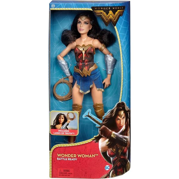 Action Figure Wonder Woman 30,5 cm Deluxe DC Comics con Abbigliamento da Guerriera
