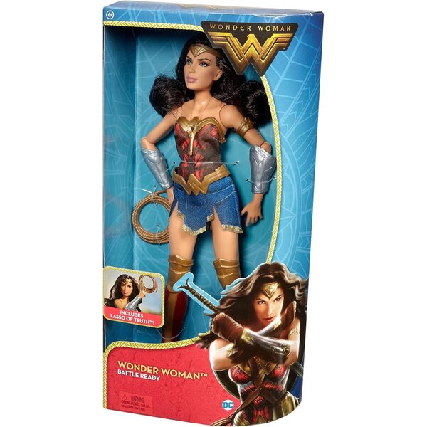 Action Figure Wonder Woman 30,5 cm Deluxe DC Comics con Abbigliamento da Guerriera