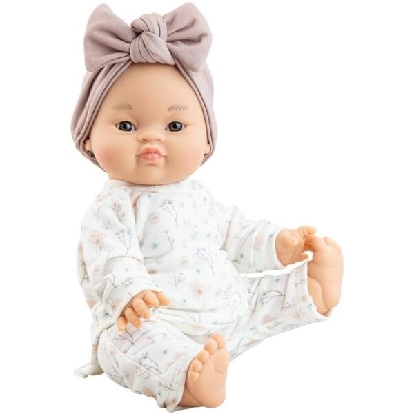 Baby Gordis Alessandra mit Blumenoutfit, spanische Puppe mit Vanilleduft