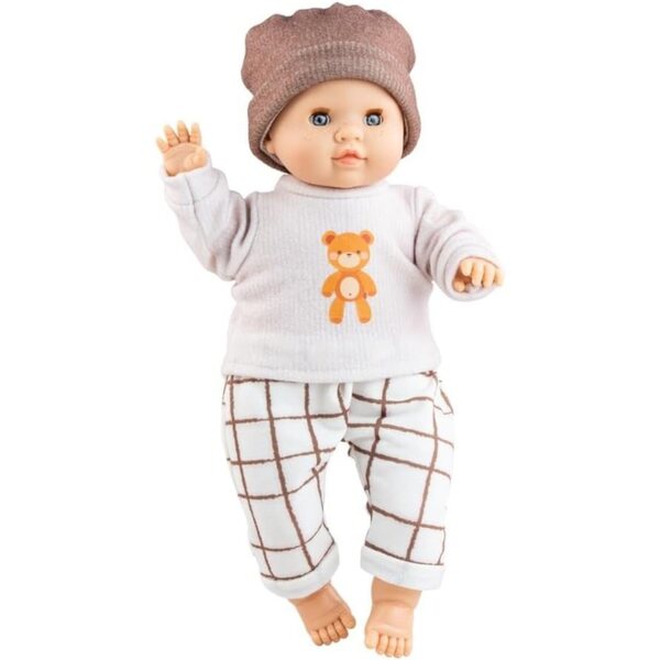Paola Reina Juan Puppe 36 cm mit realistischen Details, perfekt zum Spielen und Sammeln