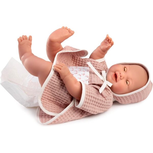 Mia Neugeborene Puppe 42 cm mit Badewanne – Antonio Juan