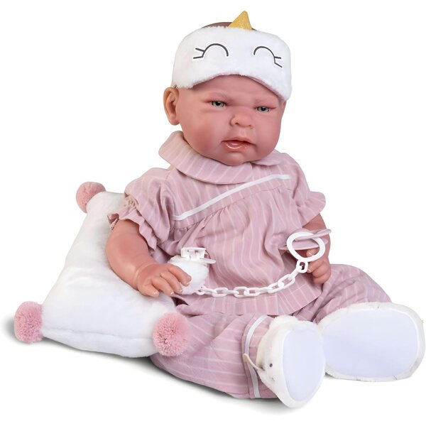 Antonio Juan Sweet Reborn Lea 42 cm große Puppe mit Schlafanzug, Augen und Accessoires