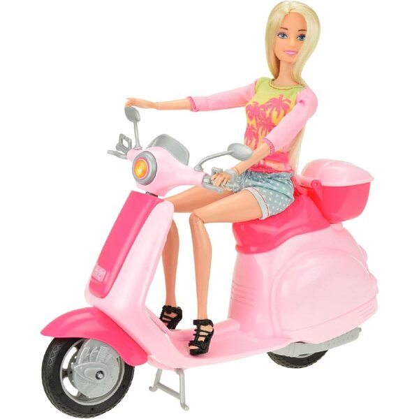 Pupa Teenager con Roller Rosa e Casco Giallo Toi-Toys per Bambine da 3+ Anni