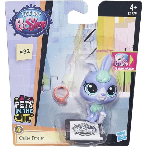 Littlest Pet Shop Chillsa Froster Coniglio Artico Coccoloso e Personalizzabile