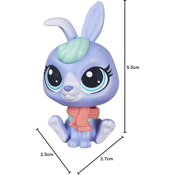Littlest Pet Shop Chillsa Froster Coniglio Artico Coccoloso e Personalizzabile