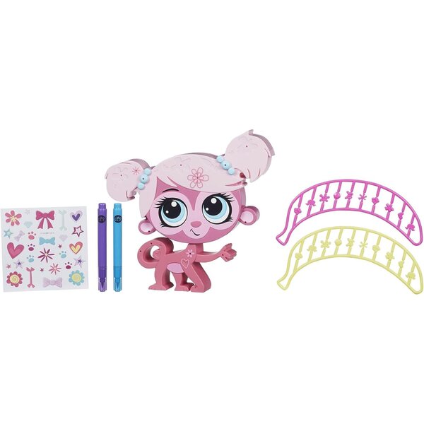 Littlest Pet Shop Store 'n Style Minka Mark - Huisdier met decoratieve accessoires