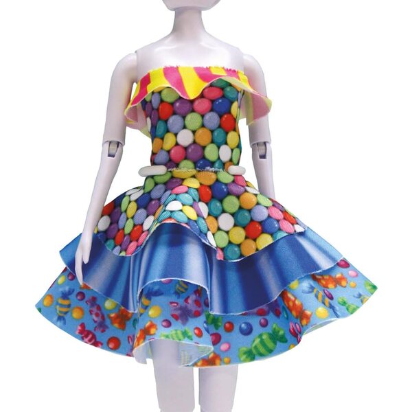 Maggy Candy Couture Outfit-Set für Puppen – einfaches Nähset für Anfänger
