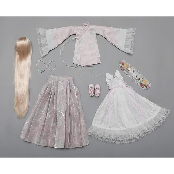 AMITT BJD 1/4 Harzpuppe mit detailliertem Make-up und perfekter Sammlerfigur