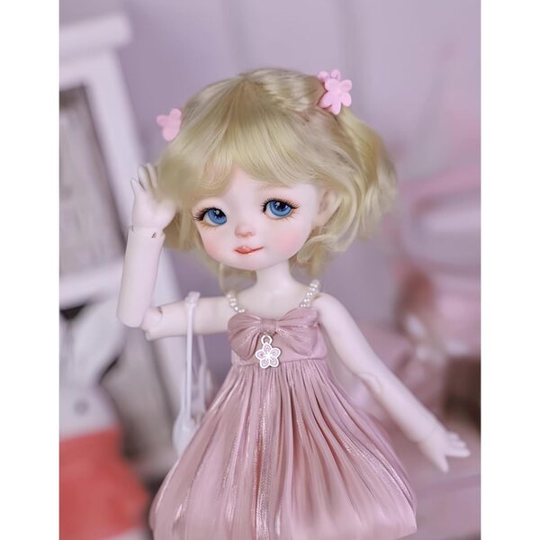 AMITD BJD Puppe 1/6 Kawaii 30 cm mit handgefertigter Kleidung und raffiniertem Make-up
