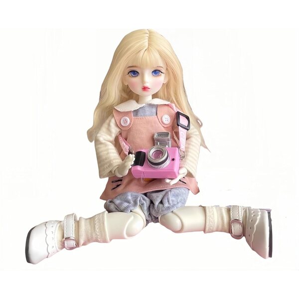BJD 1/6 Kawaii Puppe 30 cm mit handgefertigter Kleidung und detailliertem Make-up