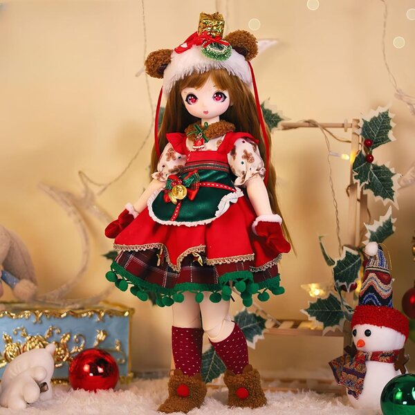 BJD 1/4 AMITD 45 cm Puppe mit handgefertigter Kleidung und beweglichen Gelenken