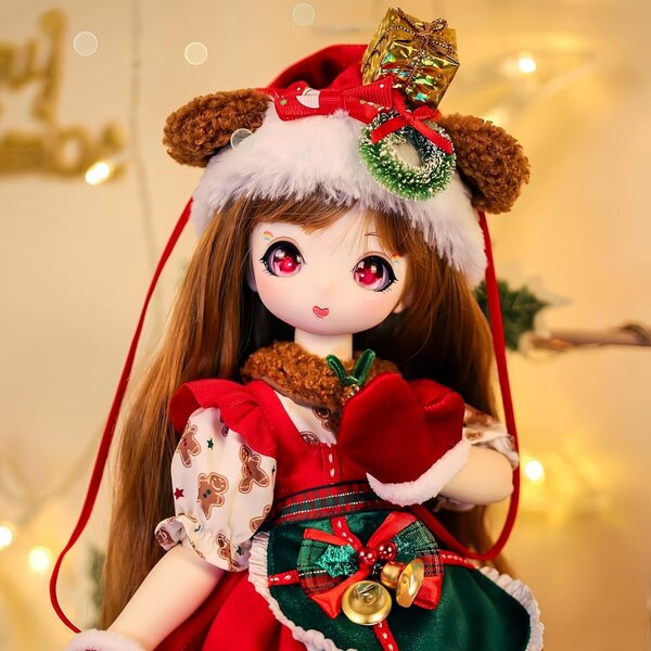 BJD 1/4 AMITD 45 cm Puppe mit handgefertigter Kleidung und beweglichen Gelenken