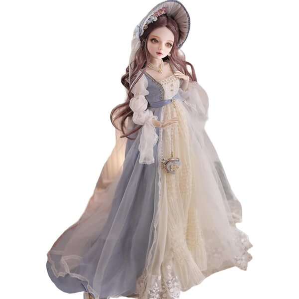 AMITD BJD Puppe 1/3 56 cm mit 31 beweglichen Gelenken und handwerklichem Make-up Nordic Pastoral