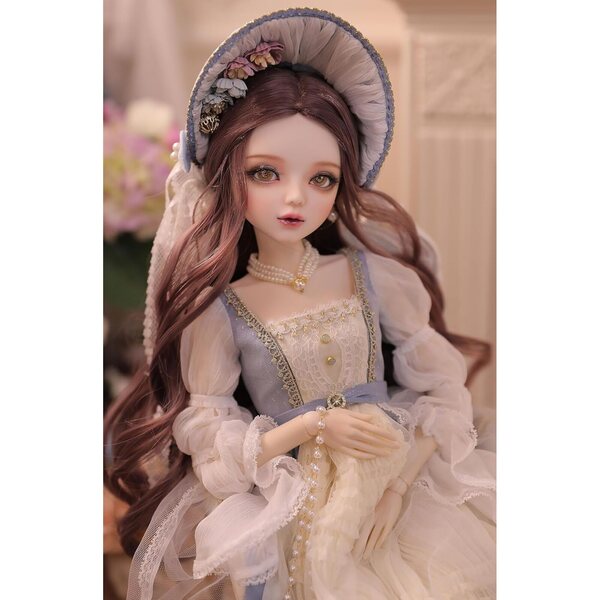 AMITD BJD Puppe 1/3 56 cm mit 31 beweglichen Gelenken und handwerklichem Make-up Nordic Pastoral