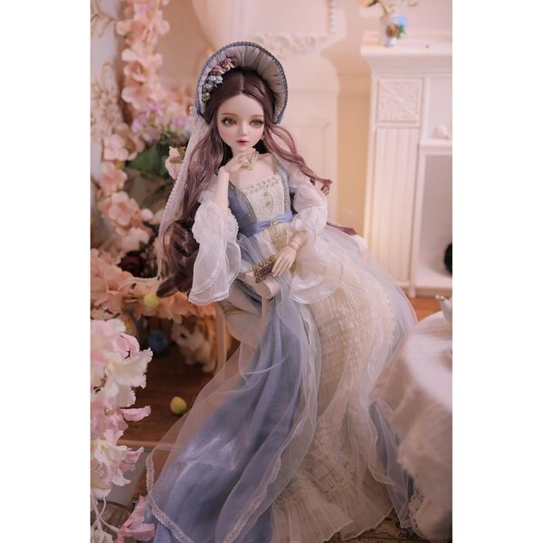 AMITD BJD Puppe 1/3 56 cm mit 31 beweglichen Gelenken und handwerklichem Make-up Nordic Pastoral