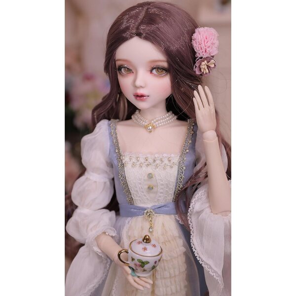 AMITD BJD Puppe 1/3 56 cm mit 31 beweglichen Gelenken und handwerklichem Make-up Nordic Pastoral