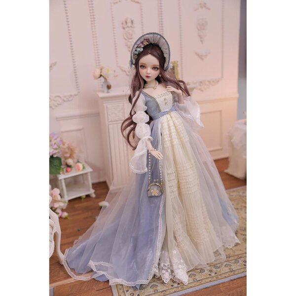 AMITD BJD Puppe 1/3 56 cm mit 31 beweglichen Gelenken und handwerklichem Make-up Nordic Pastoral