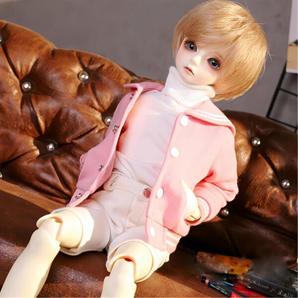 AMITD 1/4 männliche BJD-Puppe aus hochwertigem Kunstharz, 40 cm