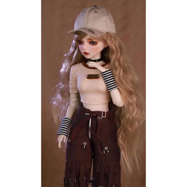 AMITD BJD Puppe 1/3 56 cm mit 31 Gelenken und handgemachtem Make-up