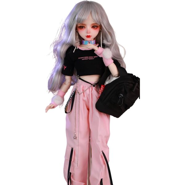 BJD AMITD 1/3 Puppe 56 cm groß, Sportlerin mit 31 beweglichen Gelenken aus PVC