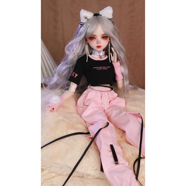 BJD AMITD 1/3 Puppe 56 cm groß, Sportlerin mit 31 beweglichen Gelenken aus PVC