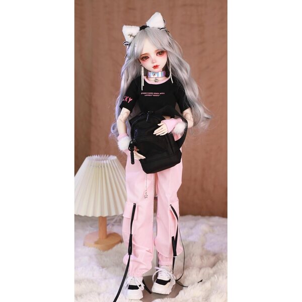 BJD AMITD 1/3 Puppe 56 cm groß, Sportlerin mit 31 beweglichen Gelenken aus PVC