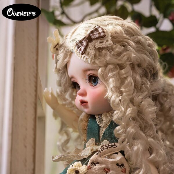 Oueneifs Plums BJD 1/6 Harzpuppe mit komplettem Set für Sammler ab 15 Jahren