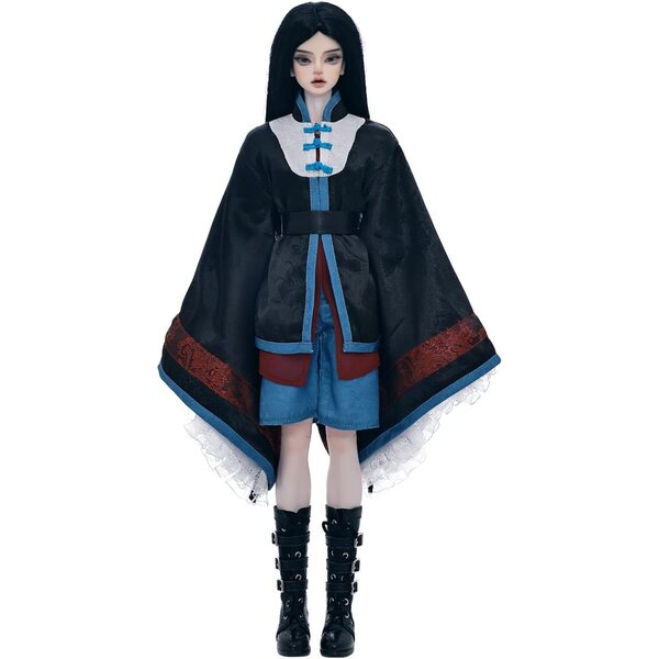 BJD Oueneifs Hyman 1/4 Puppe aus Harz, chinesischer Zombie, 46,5 cm, Spiele für 15+