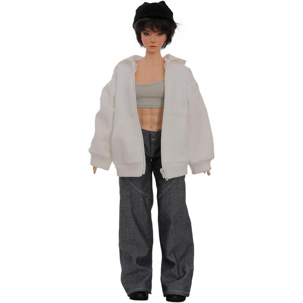 Oueneifs BJD Patricia 1/4 handgefertigte Harzpuppe, realistische Details und gegliedert